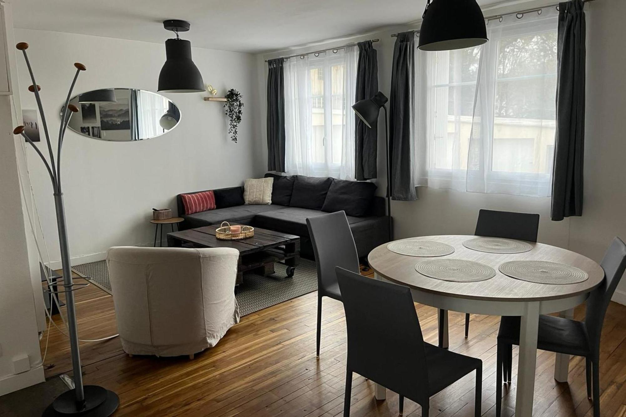 Charming Cozy Nest In Nantes Apartment Exterior photo